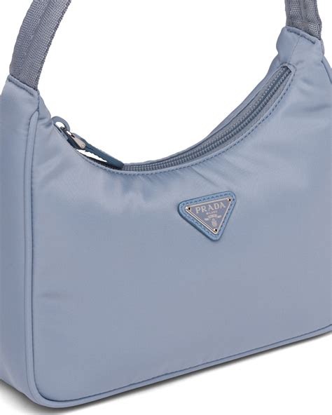 prada re-edition 2000 nylon mini-bag astral blue|Astral Blue Re.